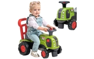 FALK Ride-on Tractor Pusher Baby Claas Arion 470 with Horn