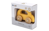 VIGA PolarB Wooden Push Car Yellow