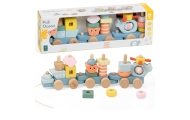 CLASSIC WORLD Montessori Kolejka Ocean Drewniana Układanka
