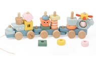 Medinis Geležinkelio vandenynas CLASSIC WORLD Montessori-Žaislai, Lavinamieji žaislai, Kūdikiams, Mediniai, Kaladėlės, Žaislai m