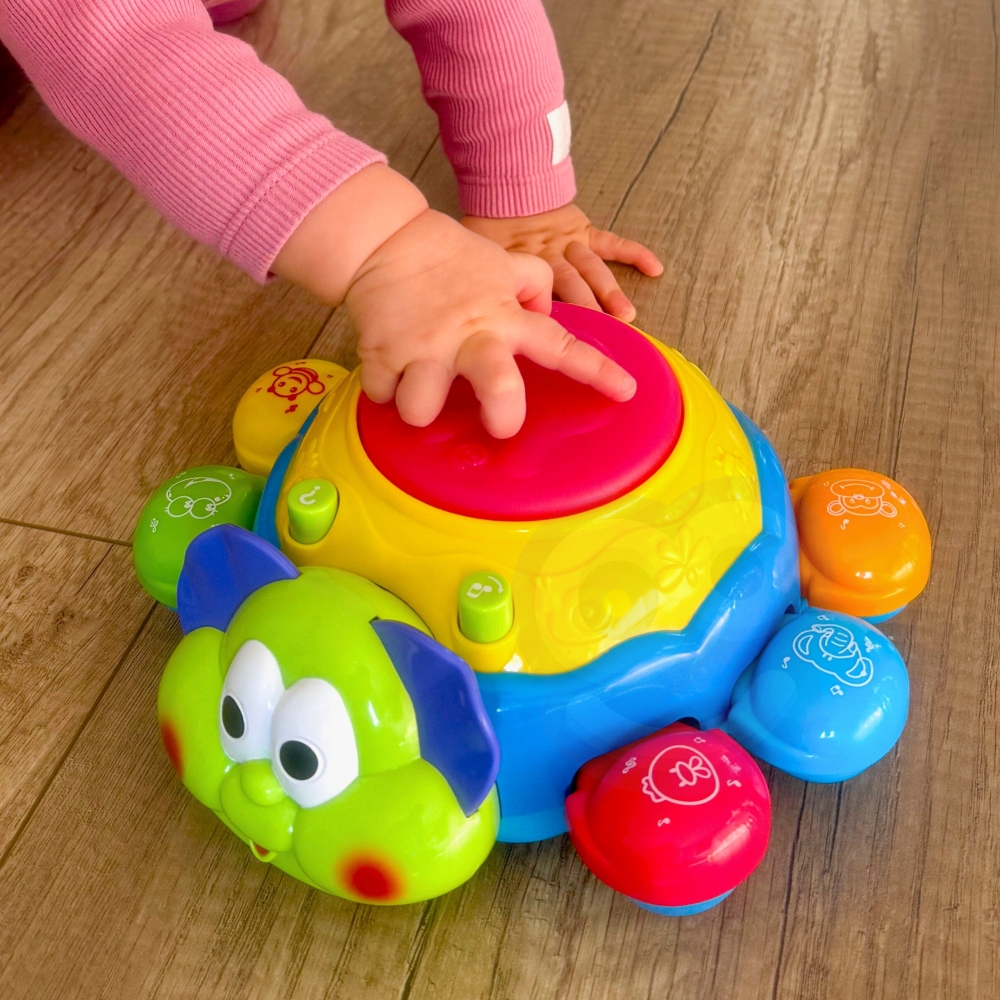 Interaktyvus ropojančio vabaliuko žaislas WOOPIE-Žaislai, Kūdikiams, Žaislai mažyliams (iki 4 m.