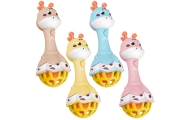 Sensorinis žirafos barškutis WOOPIE BABY Montessori 1 vnt-Žaislai, Kūdikiams, Barškučiai, kramtukai-e-vaikas