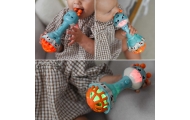 Sensorinis žirafos barškutis WOOPIE BABY Montessori 1 vnt-Žaislai, Kūdikiams, Barškučiai, kramtukai-e-vaikas