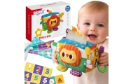 WOOPIE BABY Educational Sensory Toy Lady Tag Wipes Box