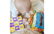 WOOPIE BABY Educational Sensory Toy Lady Tag Wipes Box