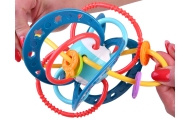 WOOPIE BABY Zabawka Sensoryczna 2w1 Gryzak Grzechotka Montessori