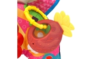 Interaktyvus edukacinis kilimėlis - pagalvėlė WOOPIE BABY RogalRattle Teether