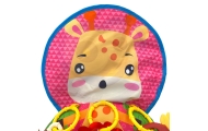 Interaktyvus edukacinis kilimėlis - pagalvėlė WOOPIE BABY RogalRattle Teether