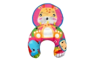 Interaktyvus edukacinis kilimėlis - pagalvėlė WOOPIE BABY RogalRattle Teether