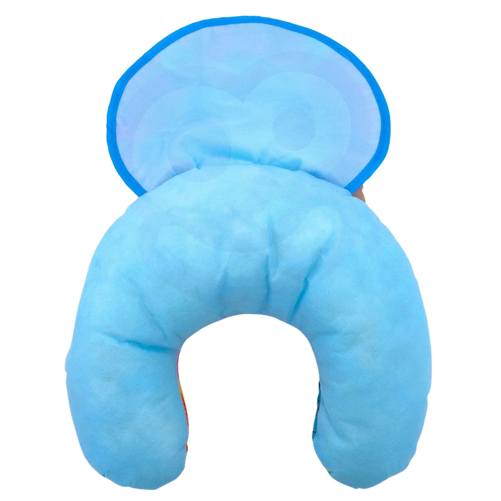 Interaktyvus edukacinis kilimėlis - pagalvėlė WOOPIE BABY RogalRattle Teether