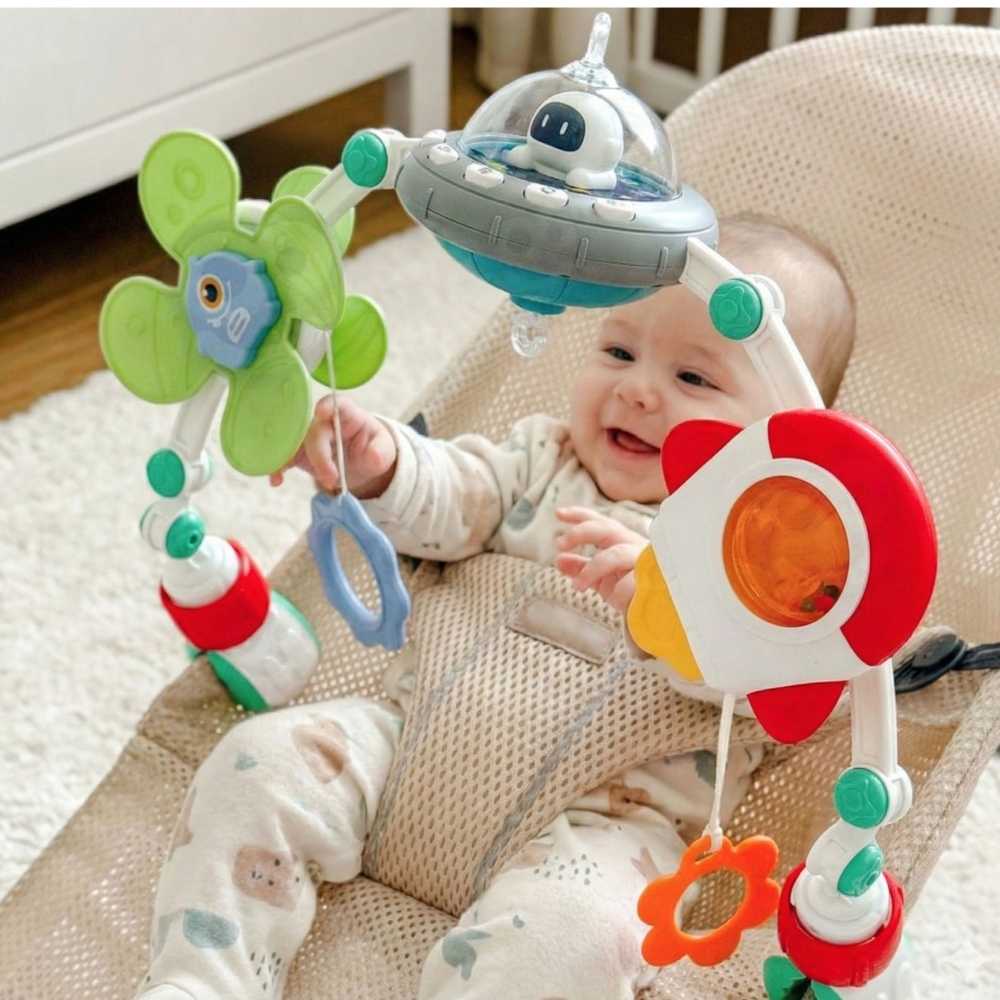 WOOPIE BABY Arkinė pakaba vaikiškam vežimėliui, automobilinei kėdutei Cosmos