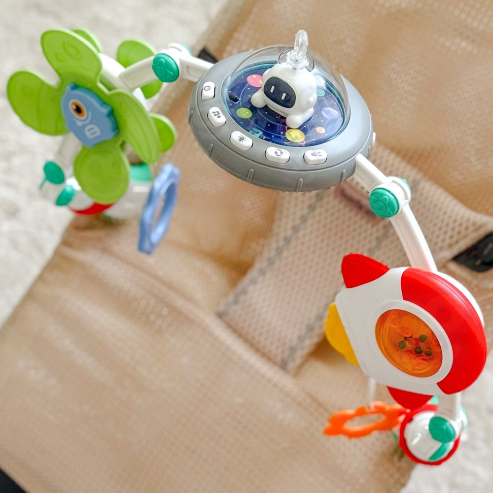 WOOPIE BABY Arkinė pakaba vaikiškam vežimėliui, automobilinei kėdutei Cosmos