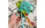 WOOPIE BABY Gryzak Sensoryczny Słonik Montessori 4w1
