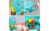 WOOPIE BABY Gryzak Sensoryczny Słonik Montessori 4w1