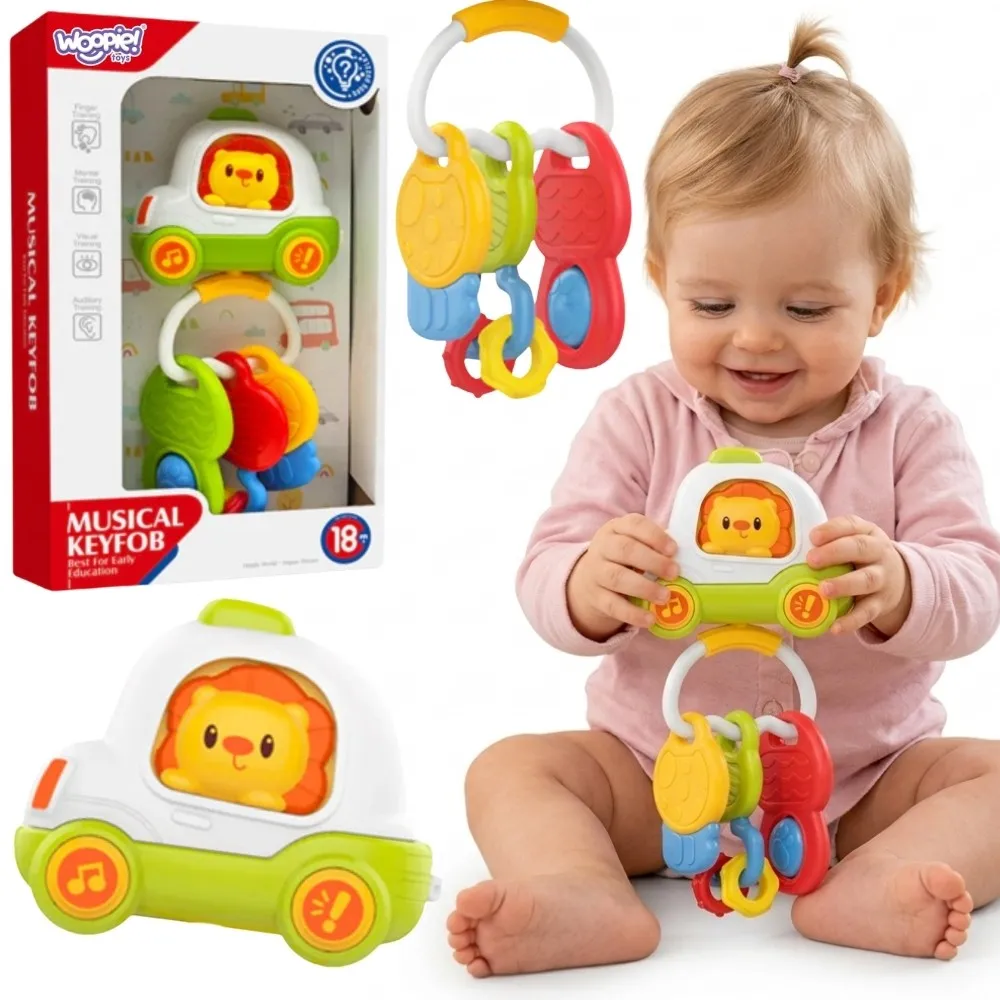 Interaktyvus automobilis Woopie Baby su raktais-Žaislai, Kūdikiams, Žaislai mažyliams (iki 4 m.