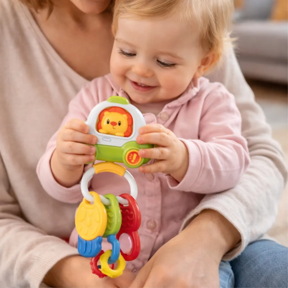 Interaktyvus automobilis Woopie Baby su raktais-Žaislai, Kūdikiams, Žaislai mažyliams (iki 4 m.