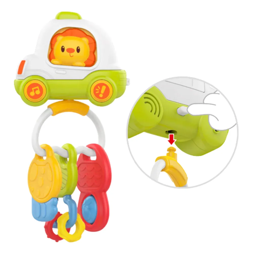 Interaktyvus automobilis Woopie Baby su raktais-Žaislai, Kūdikiams, Žaislai mažyliams (iki 4 m.