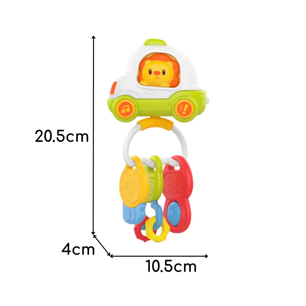 Interaktyvus automobilis Woopie Baby su raktais-Žaislai, Kūdikiams, Žaislai mažyliams (iki 4 m.