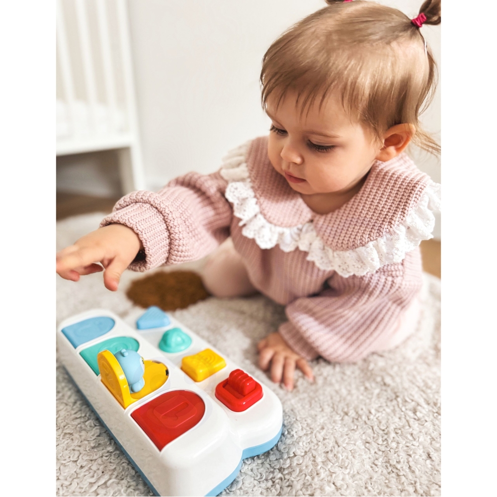 Lavinamasis žaislas WOOPIE BABY Iššokantys gyvūnėliai-Žaislai, Kūdikiams, Žaislai mažyliams (iki 4 m.