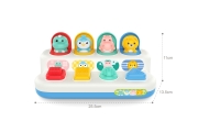 WOOPIE BABY Educational Toy Pop-Up Animals