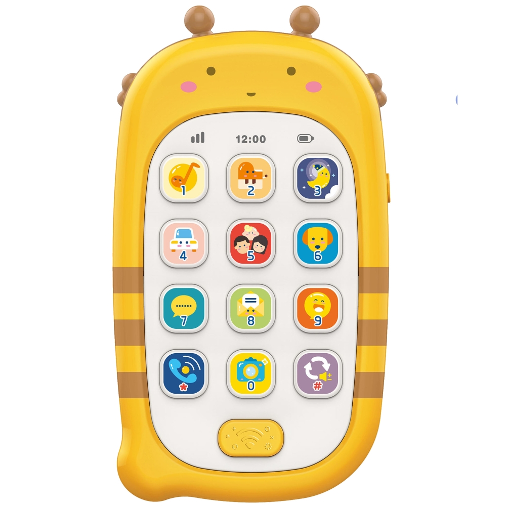Interaktyvus telefonas su garsais WOOPIE BABY-Žaislai, Kūdikiams, Žaislai mažyliams (iki 4 m.
