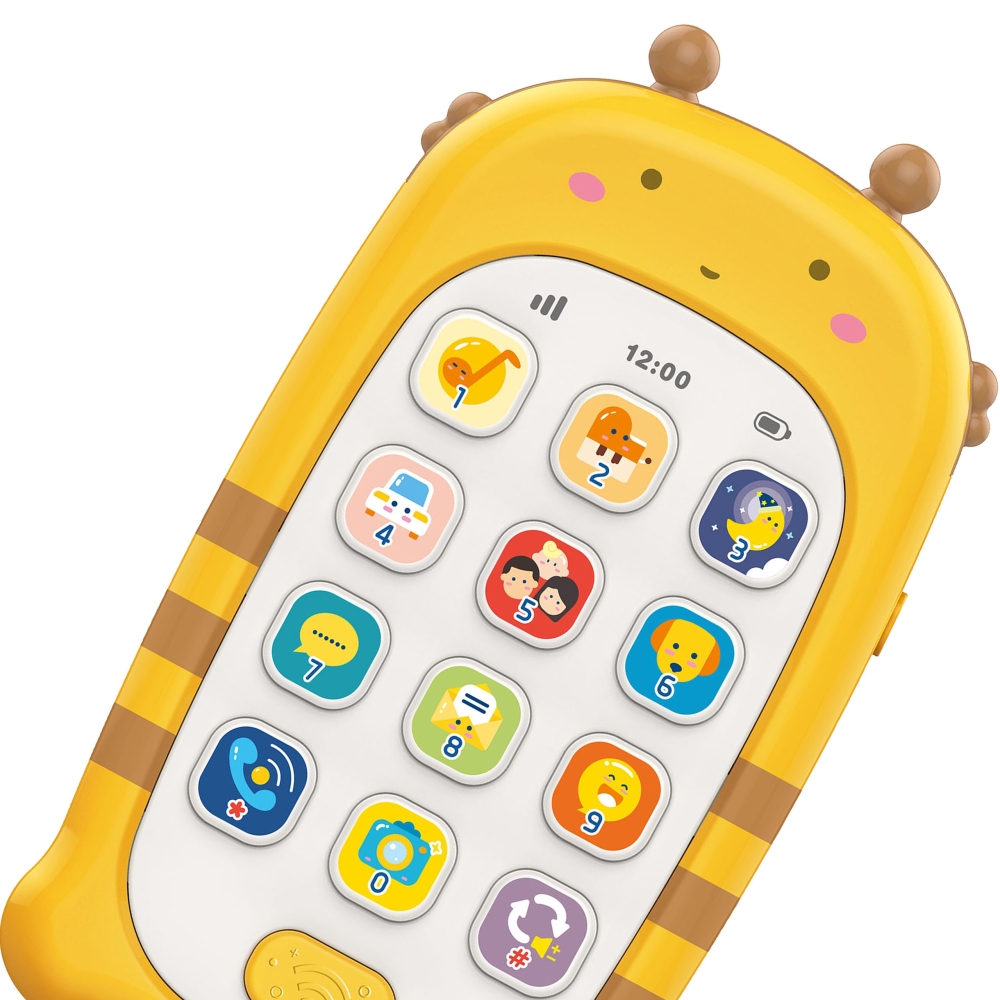 Interaktyvus telefonas su garsais WOOPIE BABY-Žaislai, Kūdikiams, Žaislai mažyliams (iki 4 m.