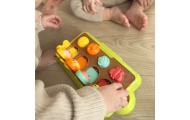 Edukacinis iššokantis gyvūnas Happy Farm POP-UP žaislas WOOPIE BABY