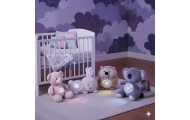 WOOPIE BABY Polar Bear Cuddly Toy with Projector and Soothing Sounds 15 Melodies