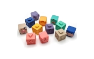 WOOPIE BABY Sensory Blocks Squeeze Puzzle Sound Learning Counting 12 pcs.					