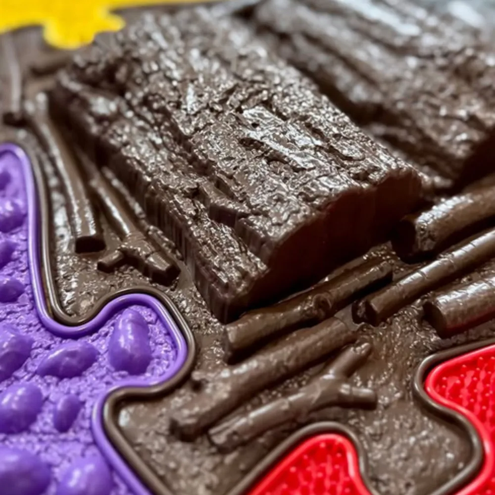 Sensorinis ortopedinis kilimėlis WOOPIE Royal Puzzle 26 el. + 4 maži-Žaislai, Kūdikiams, Lavinamieji kilimėliai, Žaidimai, sport