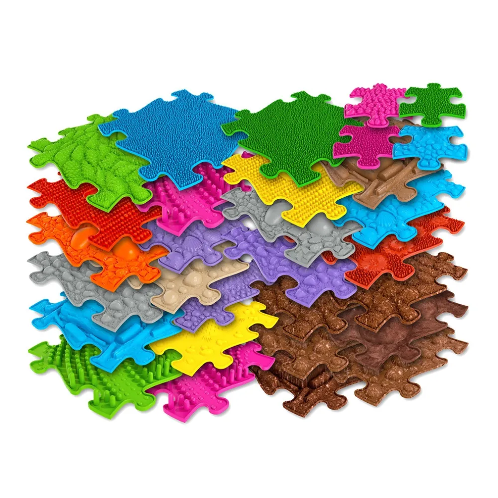 Sensorinis ortopedinis kilimėlis WOOPIE Royal Puzzle 26 el. + 4 maži-Žaislai, Kūdikiams, Lavinamieji kilimėliai, Žaidimai, sport