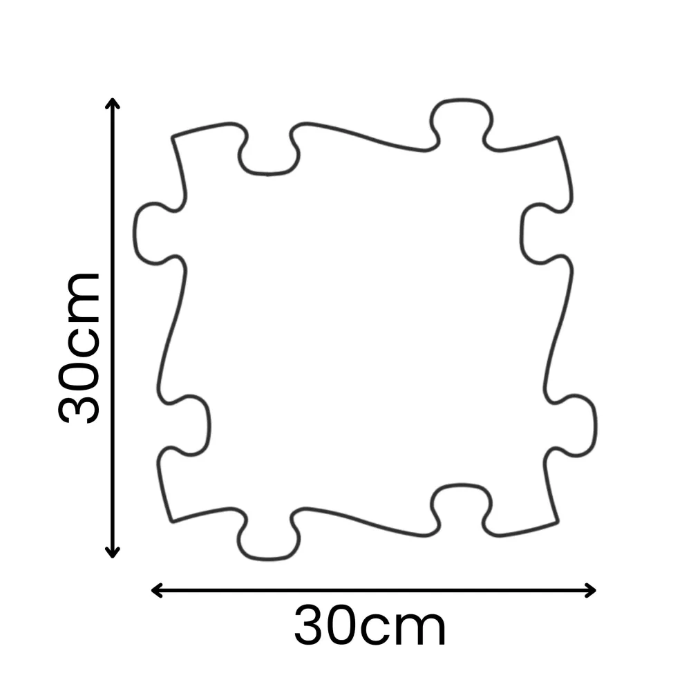 Sensorinis ortopedinis kilimėlis WOOPIE Royal Puzzle 26 el. + 4 maži-Žaislai, Kūdikiams, Lavinamieji kilimėliai, Žaidimai, sport