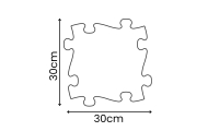Sensorinis ortopedinis kilimėlis WOOPIE Royal Puzzle 26 el. + 4 maži-Žaislai, Kūdikiams, Lavinamieji kilimėliai, Žaidimai, sport