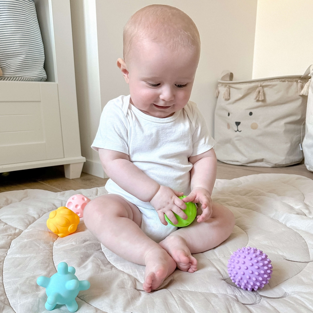 WOOPIE BABY Sensory Squeeze Blocks 6 pcs.