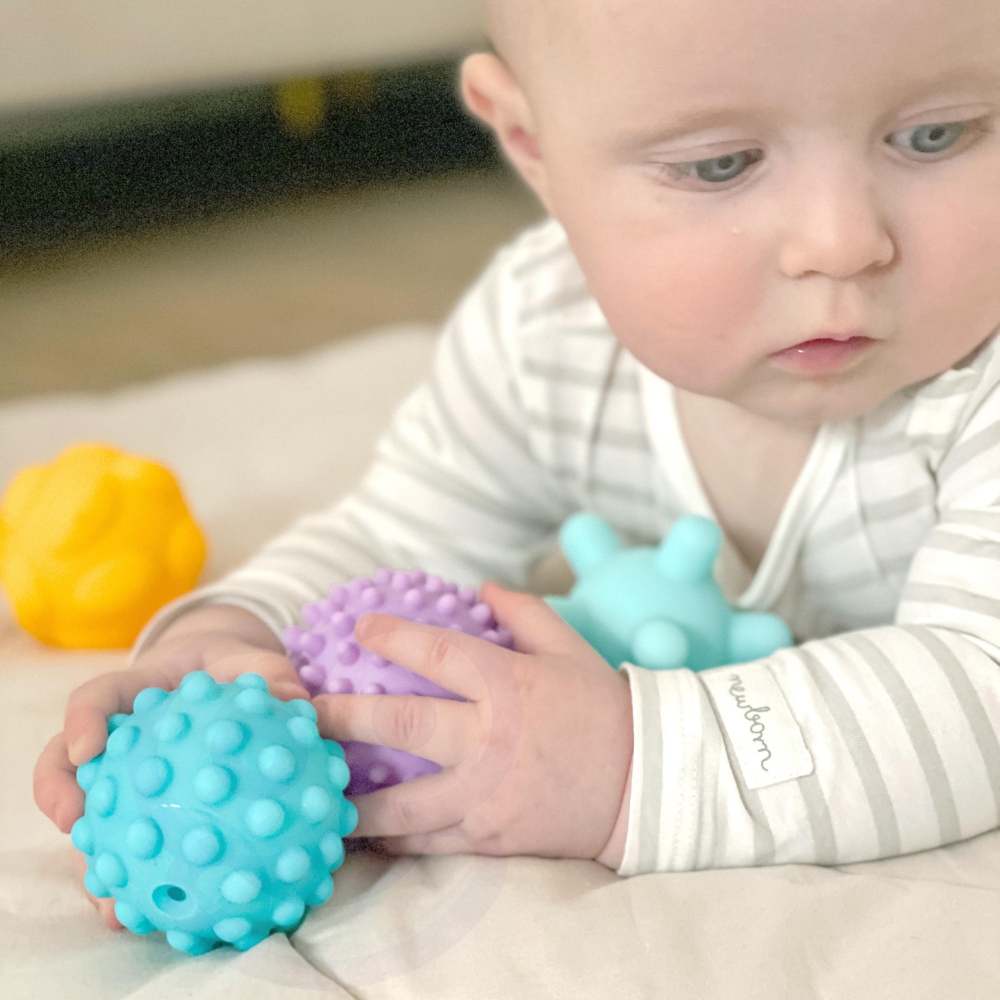 WOOPIE BABY Sensory Squeeze Blocks 6 pcs.