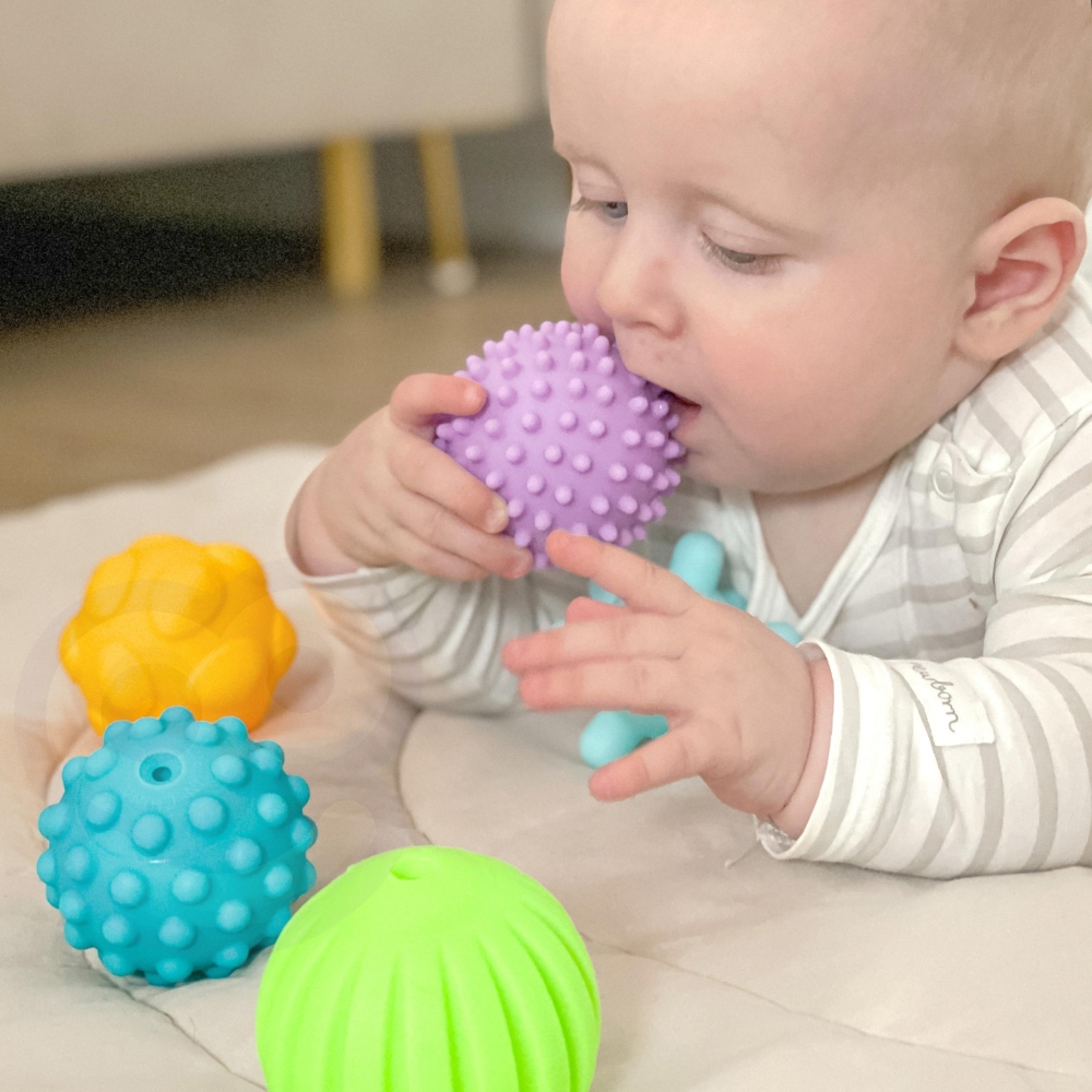WOOPIE BABY Sensory Squeeze Blocks 6 pcs.