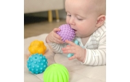 Minkšti sensoriniai žaisliukai WOOPIE BABY 6 vnt-Žaislai, Kūdikiams, Žaislai mažyliams (iki 4 m.