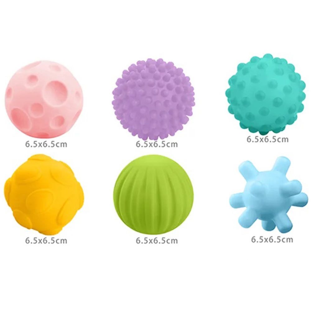 WOOPIE BABY Sensory Squeeze Blocks 6 pcs.