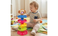 WOOPIE BABY Kulodrom Tor Kulkowy Zestaw Spirala + 3 Kulki