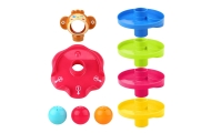 WOOPIE BABY Kulodrom Tor Kulkowy Zestaw Spirala + 3 Kulki