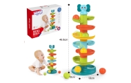 WOOPIE BABY Kulodrom Tor Kulkowy Zestaw Spirala + 3 Kulki