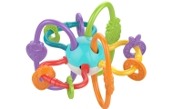 Sensorinis žaislas WOOPIE BABY SPRING PLAYER 2in1-Žaislai, Kūdikiams, Barškučiai, kramtukai-e-vaikas