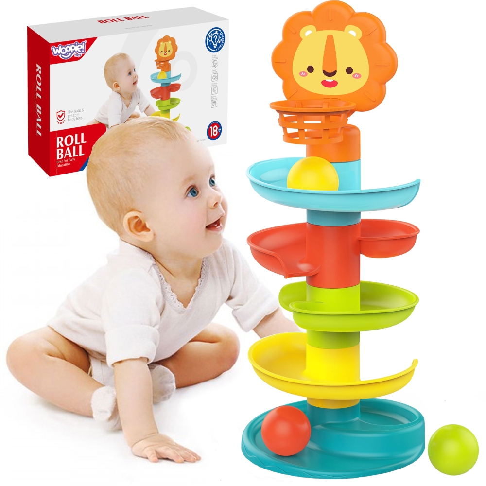 Kamuoliukų bokštas WOOPIE BABY Bullet Dome