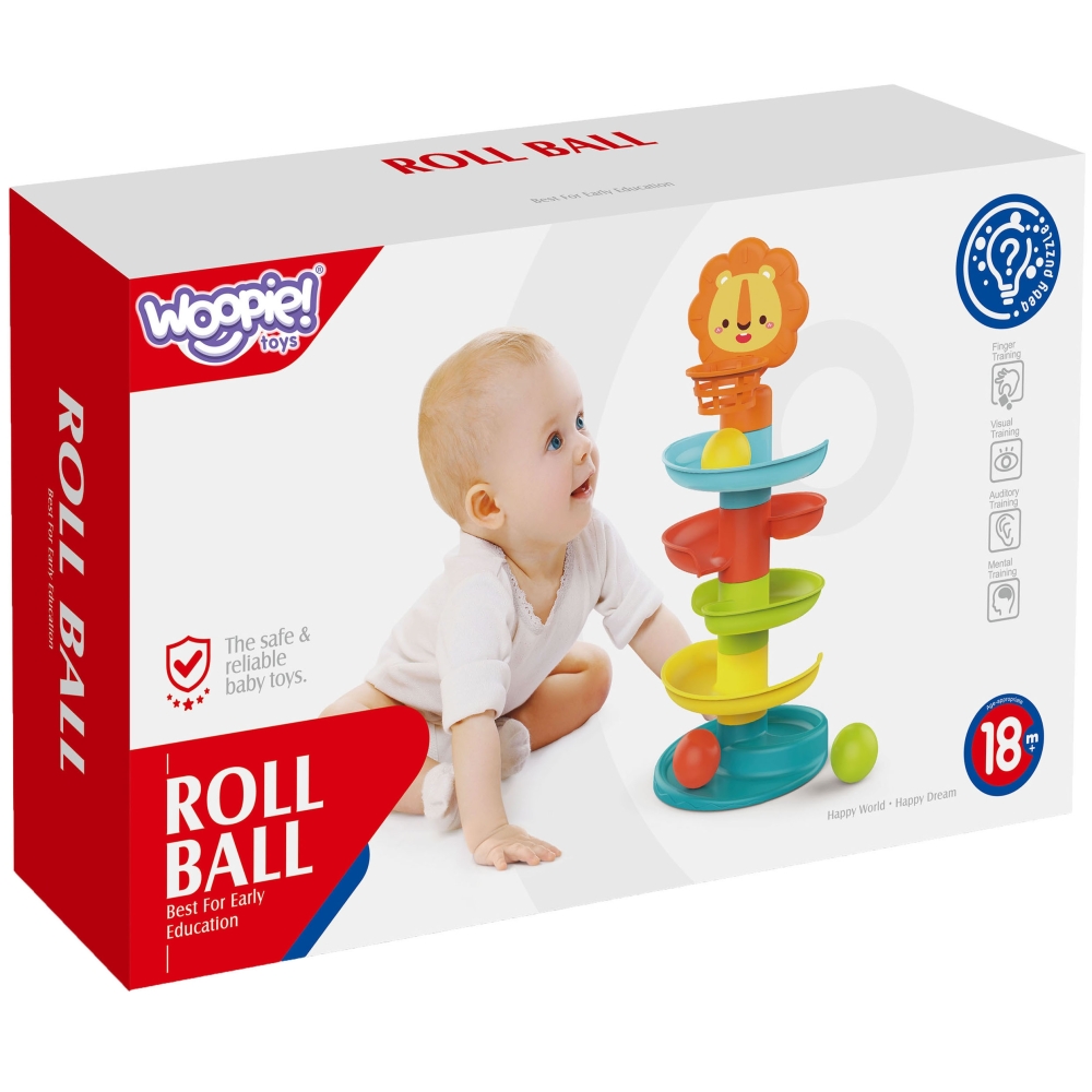 Kamuoliukų bokštas WOOPIE BABY Bullet Dome