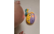 Interaktyvūs automobilio rakteliai WOOPIE BABY su nuotolinio valdymo pultu ir 2-in-1 kramtuku-Žaislai, Kūdikiams, Žaislai mažyli