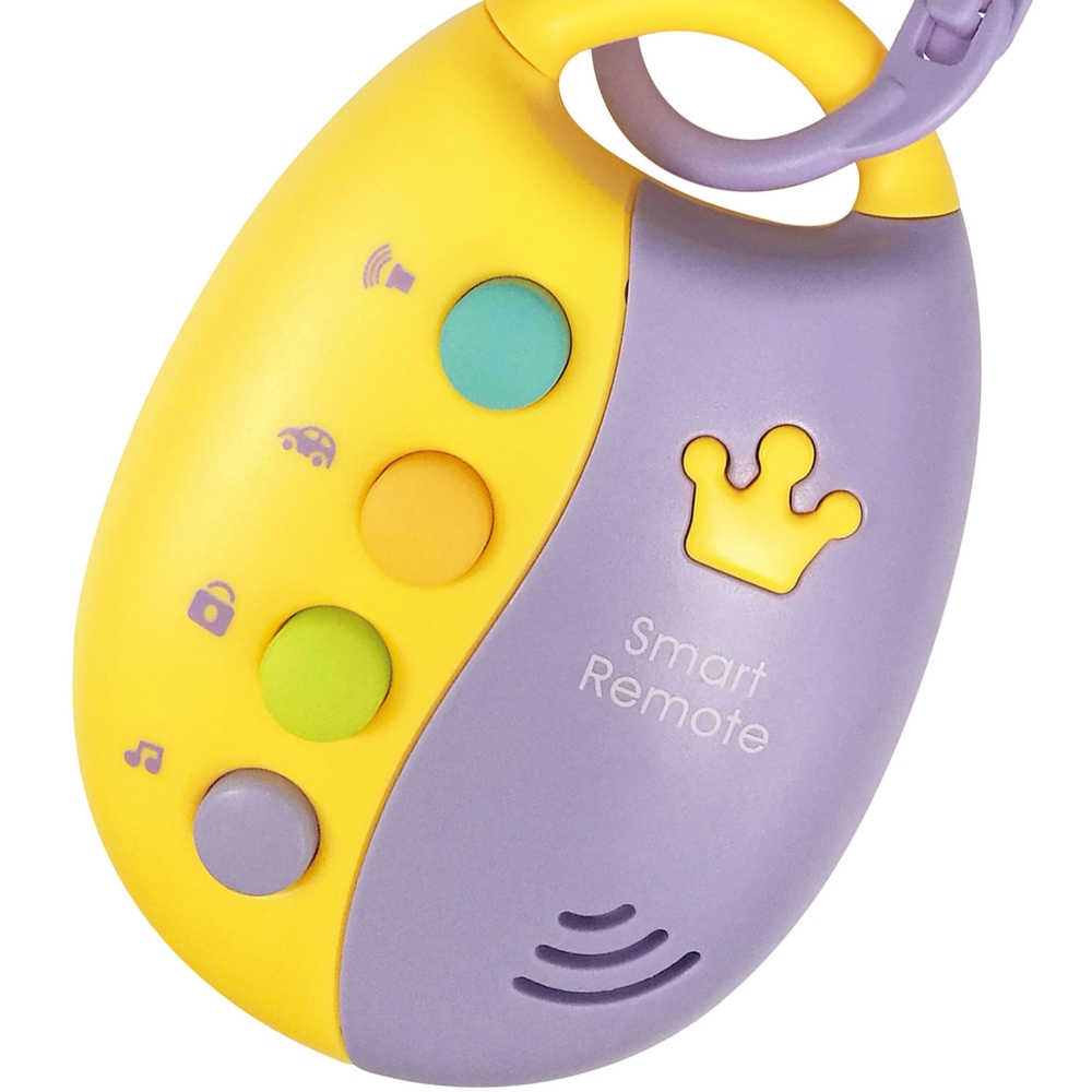 WOOPIE BABY Interactive Car Keys with Remote Control 2-in-1 Teether