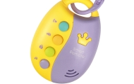 Interaktyvūs automobilio rakteliai WOOPIE BABY su nuotolinio valdymo pultu ir 2-in-1 kramtuku-Žaislai, Kūdikiams, Žaislai mažyli