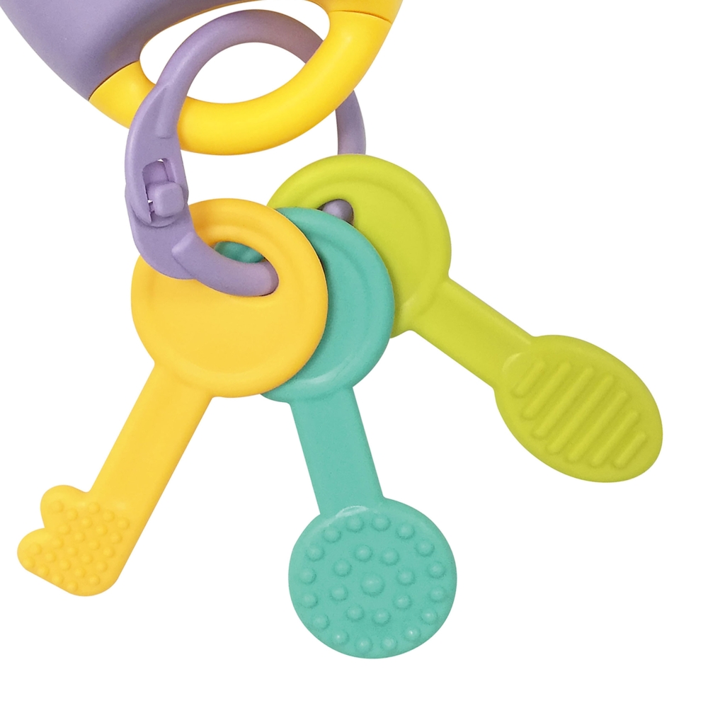 WOOPIE BABY Interactive Car Keys with Remote Control 2-in-1 Teether