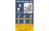 WOOPIE BABY Książeczka Kontrastowa Sensoryczna Dla Niemowląt					