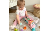 WOOPIE BABY Musical Car Sorter with Cymbals Pink